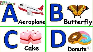 ABCD I ABC flash cards I abcd I ABC for kids | A book of ABC I Learn Abc | 