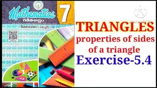 7th || Triangles || Ex-5.4