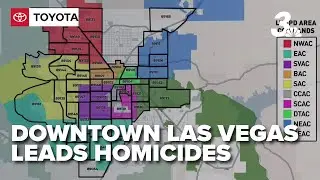 Downtown Las Vegas leads in homicides for 2025, reports 14 deaths, police data shows