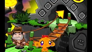 Monkey GO Happy Stage 432 Five Artefacts Chapter 3 / Счастливая обезьянка Уровень 432 - прохождение