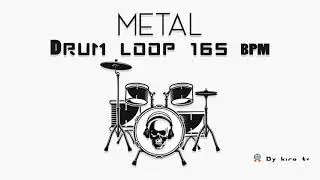 Metal Drums Loop - 165 BPM