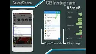 How to download videos and photos from status of Instagram and change theme of Instagram