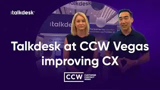 Talkdesk at CCW Vegas 2024 - AI for improving customer experience