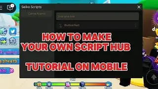 [EASY] How To Make Your Own Script Hub On Roblox Mobile || 📖 Beginner Guide || 2025