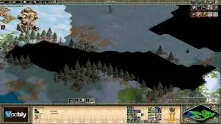 Voobly AOE2 1.6: Nomad, Saracens vs Goths