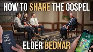 How to Share the Gospel on Social Media // Interview with Elder Bednar