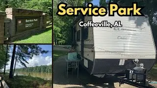 Campground Review of Service Park in Coffeeville, AL