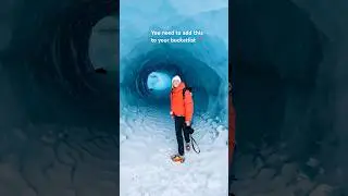 Add this to your bucket-list! 🥹🇮🇸 The longest ice cave in Iceland? #travel #iceland