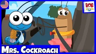 Bob Zoom - Mrs. Cockroach | Nursery Rhymes & Kids Songs Official English