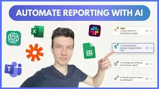 Automate your business reporting with Zapier, Google Sheets & ChatGPT