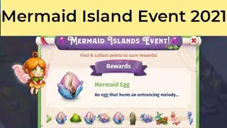 Merge Magic | The Mermaid Island Event Rewards 2021 |