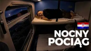 Nocnym pociągiem przez CHORWACJĘ 🇭🇷 Osijek → Split