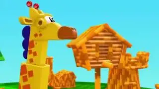 Mecanimais Brasil Português | Ilha da girafa-guindaste | 113 | desenhos para crianças