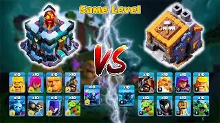 🔥🔥Same Level🔥🔥 New TH-13 Troops vs BH Troops
