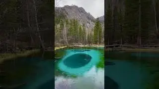 Гейзерное озеро на Алтае 🏔️ 