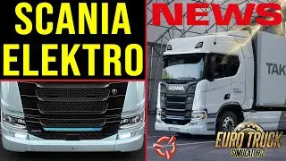 ETS2 NEWS 🚨 ANKÜNDIGUNG: Scania Elektro-Lkw kommt ᐅ Electric Truck