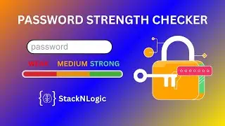 🔒 Build a Password Strength Checker in JavaScript | Beginner Project