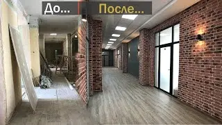 Brick wall without dust and noise / Loft in an old building