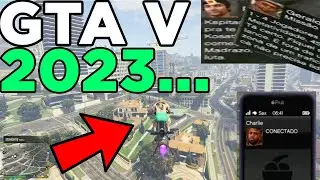 GTA V ONLINE EM 2023 É UMA BAGUNÇA