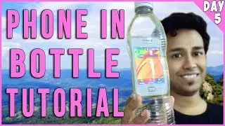 Phone through Bottle Trick Revealed | Prague Vlog & Giveaway!