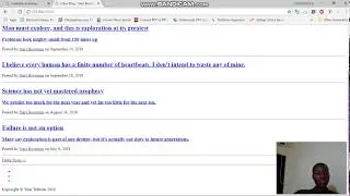 Python flask tutorial Adding HTML Templates in our app  part 5