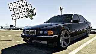 GTA 5 Mods : BMW 750i (e38) БАНДИТСКИЙ  БУМЕР