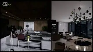 REAL-TIME WALK-THROUGH. CHANGING OF MATERIALS IN REAL-TIME. POWERED BY UE4.