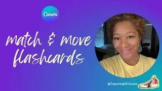 Match and Move Transition with Flashcards