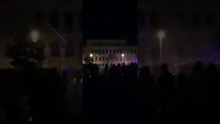 Лазерное шоу на фонтанах