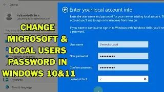 How to Change Laptop Password in Windows 11 and Windows 10