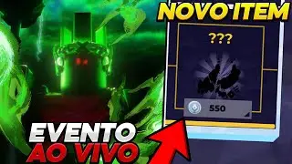 EVENTO AO VIVO de BOSS 1X1X1X1 e NOVO ITEM GRATIS SECRETO no THE GAMES do ROBLOX!