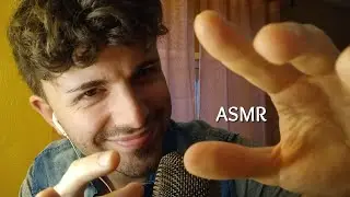 Close Up Face Touching For Deep Sleep - ASMR MALE
