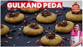 GULKAND PEDA | Milk Peda easy recipe | गुलकंद पेड़ा | Zebi Zubair