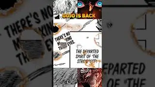 Gojo is back in jujutsu kaisen| Jjk tamil | Voice of ggk | #shorts #gojoreturn