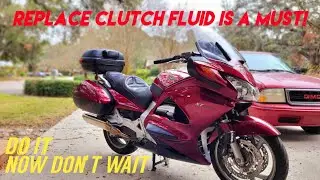 Honda ST1300 Save Your Clutch Slave Cylinder - Replace The Clutch Fluid MUST DO!!!