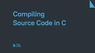 Compiling Source Code in C