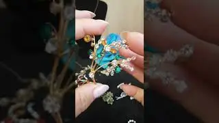 Винтажные украшения: Утонченность и изящество австрийских букетов