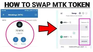 How to swap mtk token || How to sell mtk token || MTK token full details explain