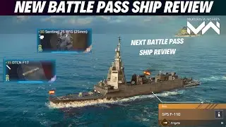 Modern Warships SPS F-110 | New Battle Pass Ship Review & Gameplay