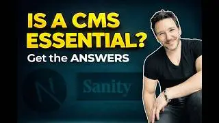 Should you use a CMS when vibe coding?  Learn why you need Sanity CMS