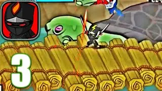 Ninjas - STOLEN SCROLLS - Gameplay Walkthrough PART 3 - TURTLE BOSS FIGHT (iOS Android)