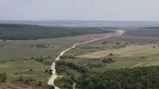 участок дороги у с. Троицкое, 01.08.2021. полет на дроне на 4 км.