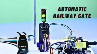 Automatic Railway Gate Safety System || ZerOne Projects