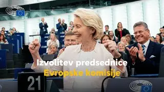 Evropski parlament ponovno izvolil von der Leyenovo za predsednico Komisije