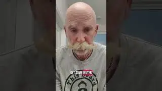 Evening Mustache Cleaning