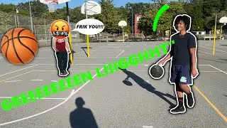 INSANE BASKETBALL 1V1 VS BEST FRIEND **I Bodied Him**