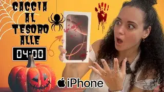 CACCIA al TESORO di HALLOWEEN di NOTTE - Ho TROVATO un IPHONE 16?! 😱🎃👻