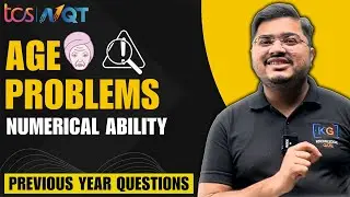 TCS 2025 - Age Questions | Previous Year Aptitude Questions