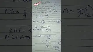 chapter 13 || Probability ■ Exercise 13.1 😝 Question no. 7 # shorts viral