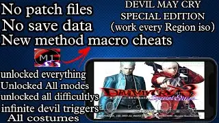 Devil May Cry 3 cheat codes aethersx2 Ps2 Emulator Android |